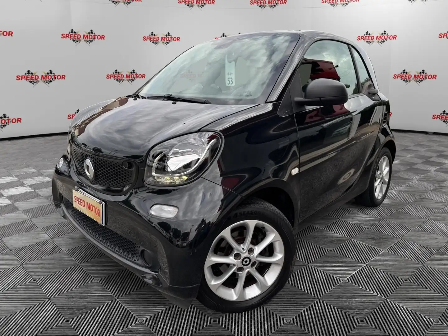 smart forTwo fortwo 70 1.0 twinamic Passion, TETTO PANORAMA Nero - 1