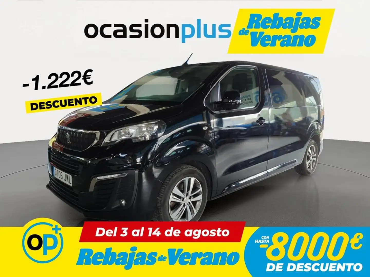 Peugeot Traveller 1.6BlueHDI Business Standard 115 Negro - 1