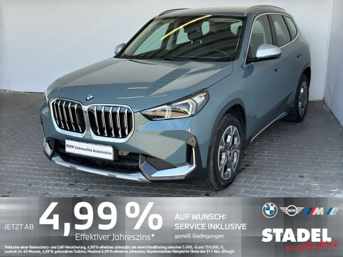 BMW X1 sDrive18d xLine Navi.LED.DriveAs.AHK.RüKam Grün - 2