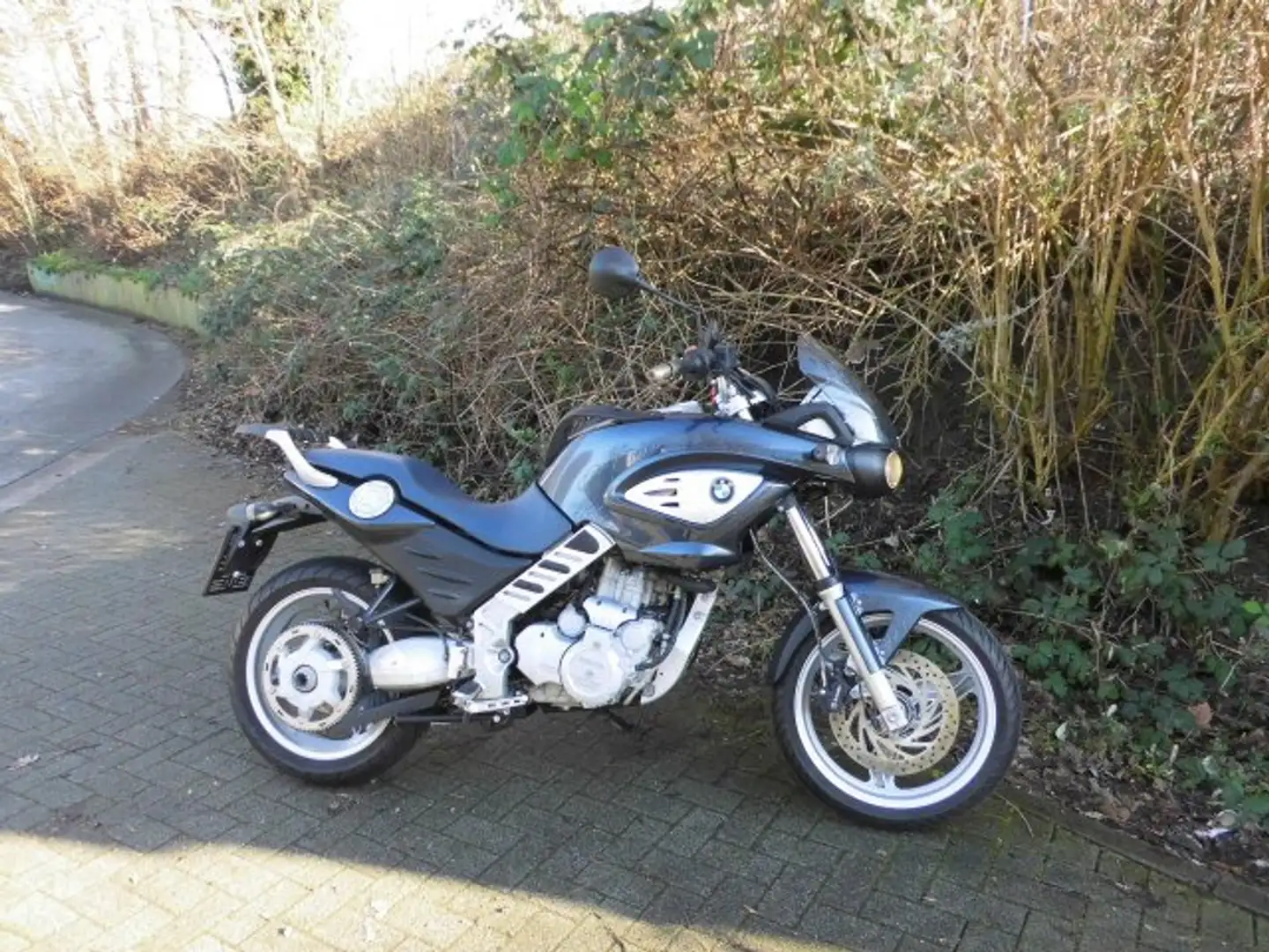 BMW F 650 CS Azul - 1