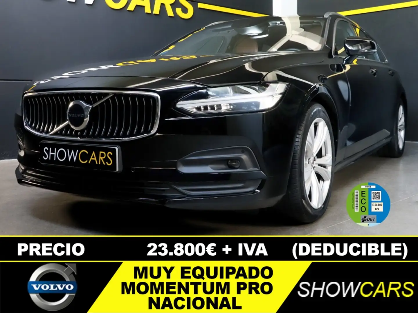 Volvo V90 B4 Momentum Pro Aut. Negro - 1