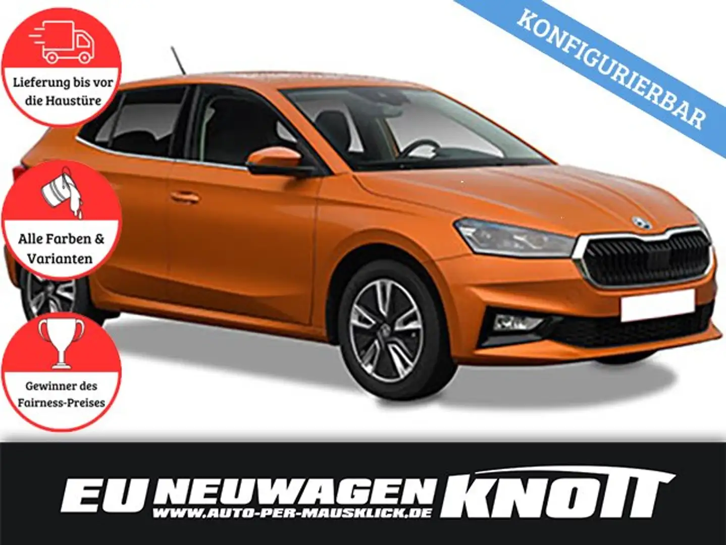 Skoda Fabia Fabia Essence 1.0MPI 80PS; 5 Jahre Garantie - 1