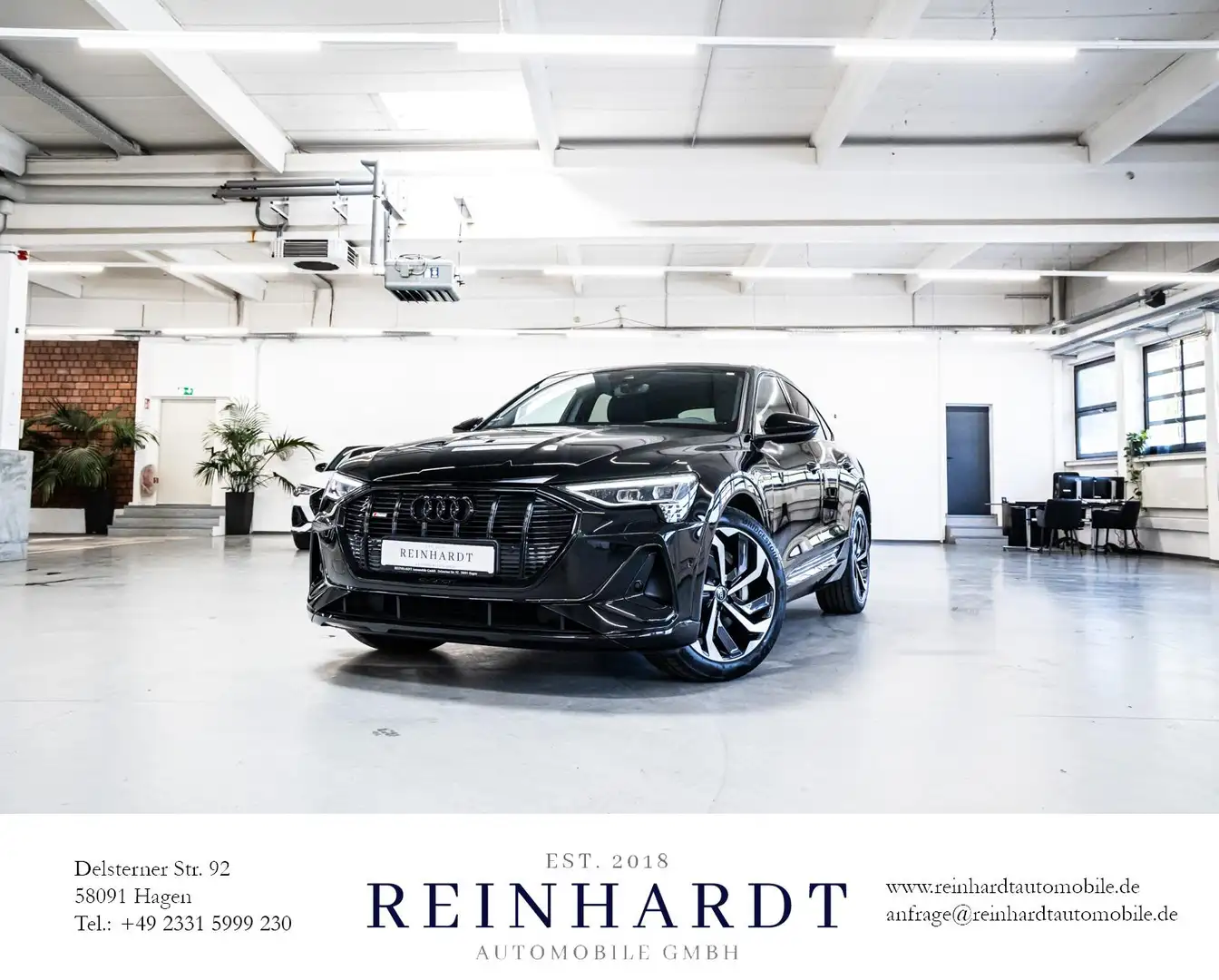 Audi e-tron 50 SPORTBACK S LINE NAV+/AIR-SUS/DAB/B&O Schwarz - 1
