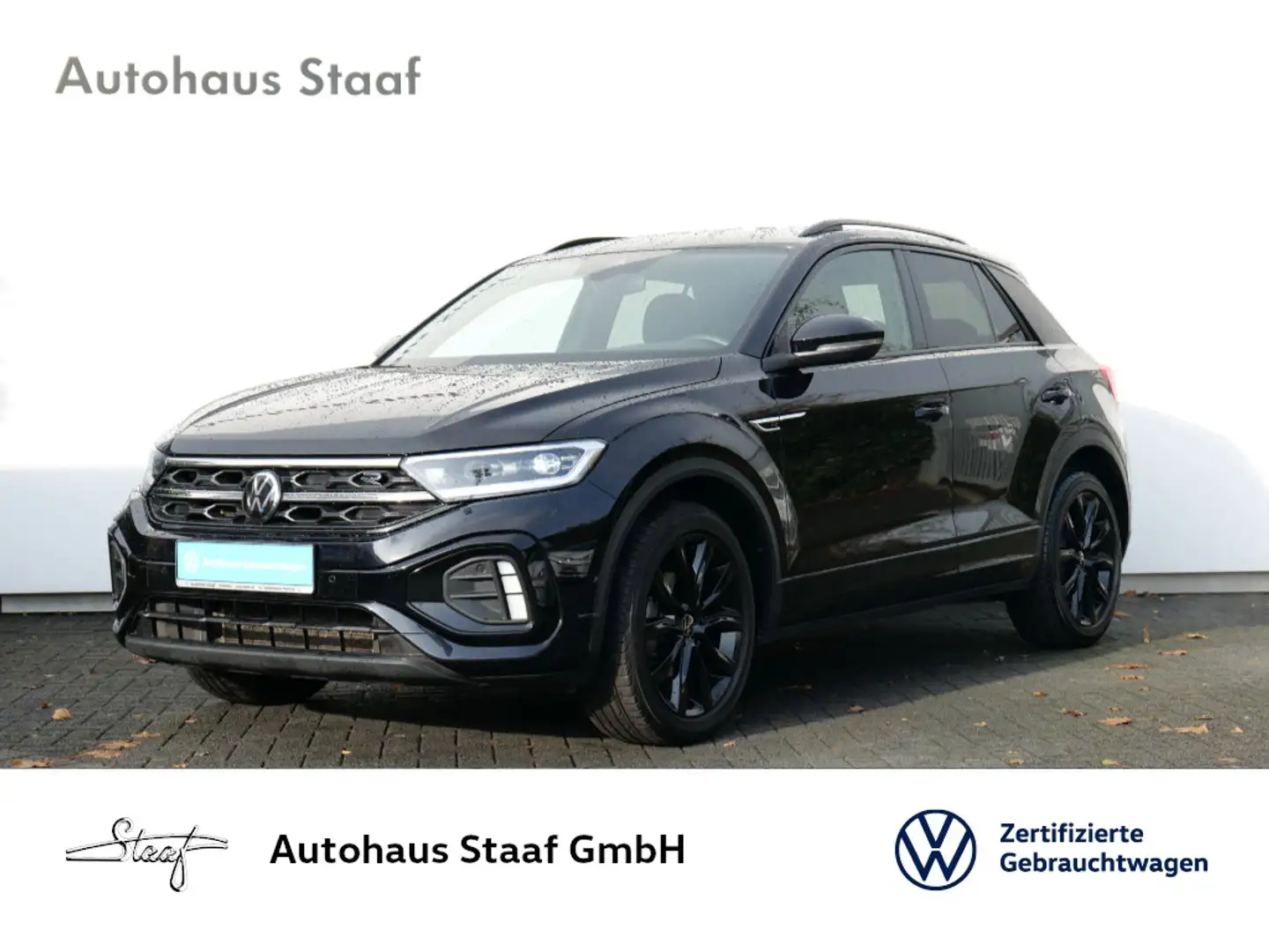 Volkswagen T-Roc R-Line 1.0 TSI 110PS 6-Gang Schwarz - 1