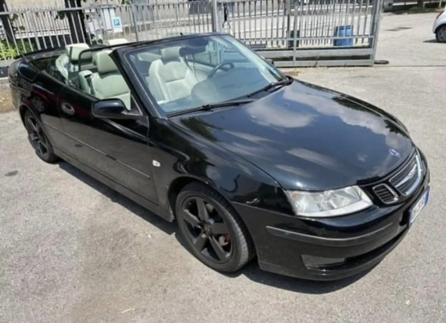 Saab 9-3 Cabrio 1.9 tid 16v Linear sentronic Nero - 1