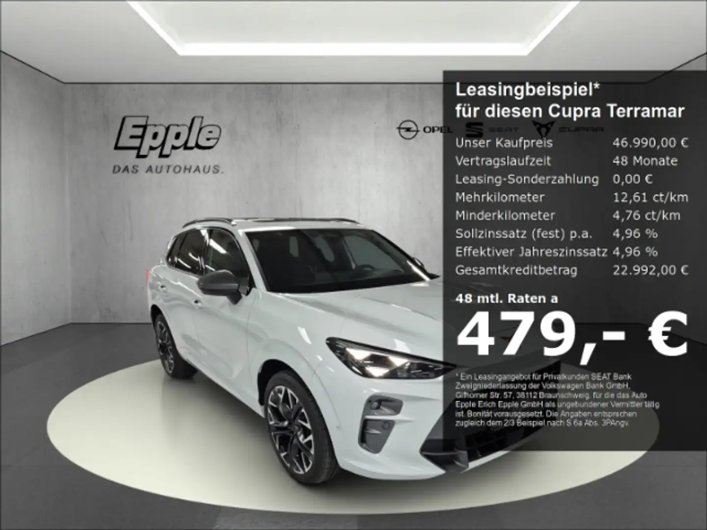 CUPRA Terramar VZ 2.0 TSI 195 kW (265 PS) 7-Gang DSG AHK HeadUpDi Weiß - 1
