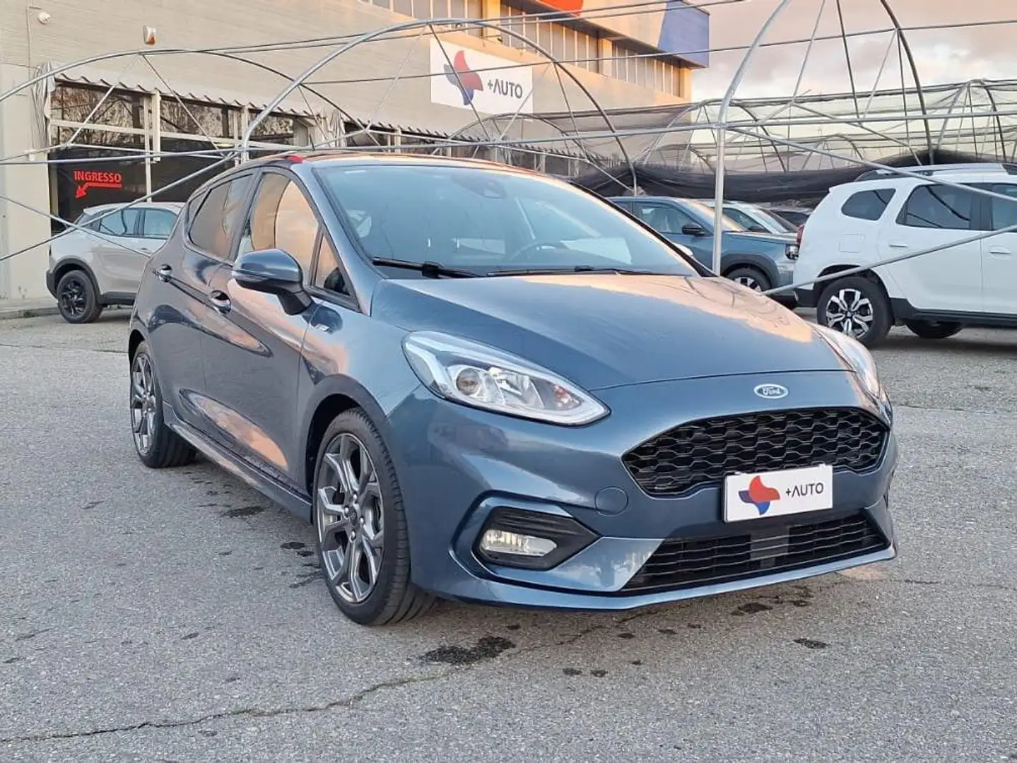 Ford Fiesta Fiesta VII 5p 5p 1.0 ecoboost hybrid ST-Line s Bleu - 1