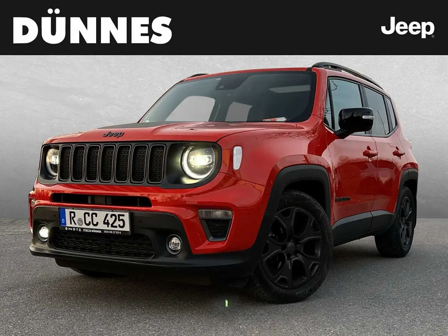 Jeep Renegade 80th Anniversary 1.3 Automatik Rot - 1