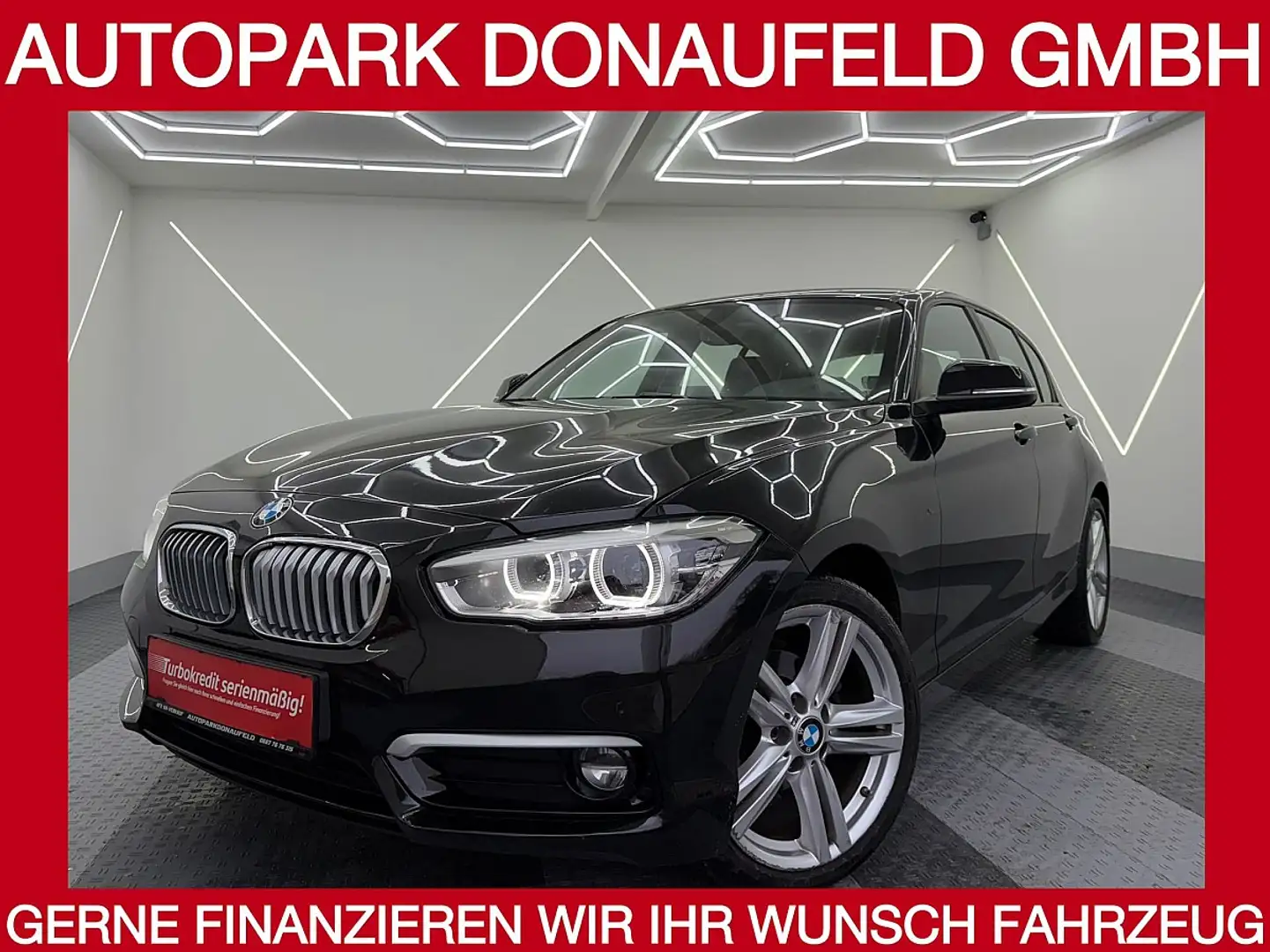 BMW 116 i Urban Line *NUR 47.100KM*ERST BESITZ*SEHR GEP... Schwarz - 1
