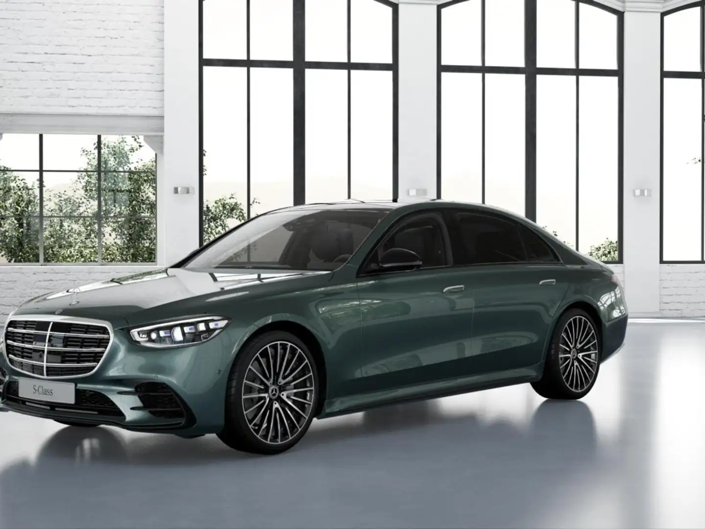 Mercedes-Benz S 350 d 4M L AMG Night Panorama Sitzklima 360° Silber - 1