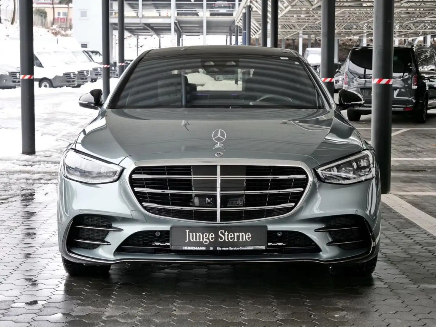 Mercedes-Benz S 350 d 4M L AMG Night Panorama Sitzklima 360° Silber - 2