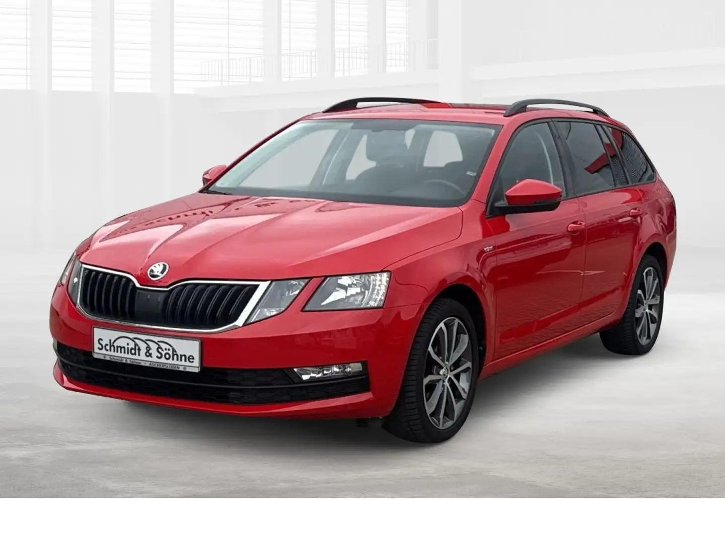 Skoda Octavia Combi 1.0 TSI Soleil 6-Gang NAV, KL-AUT Klima Rot - 1