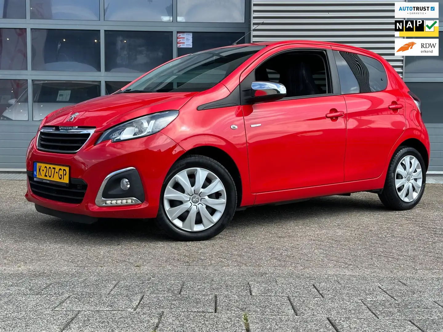 Peugeot 108 1.0 e-VTi Active | CARPLAY | CRUISECR | NAP | Airc Rouge - 1