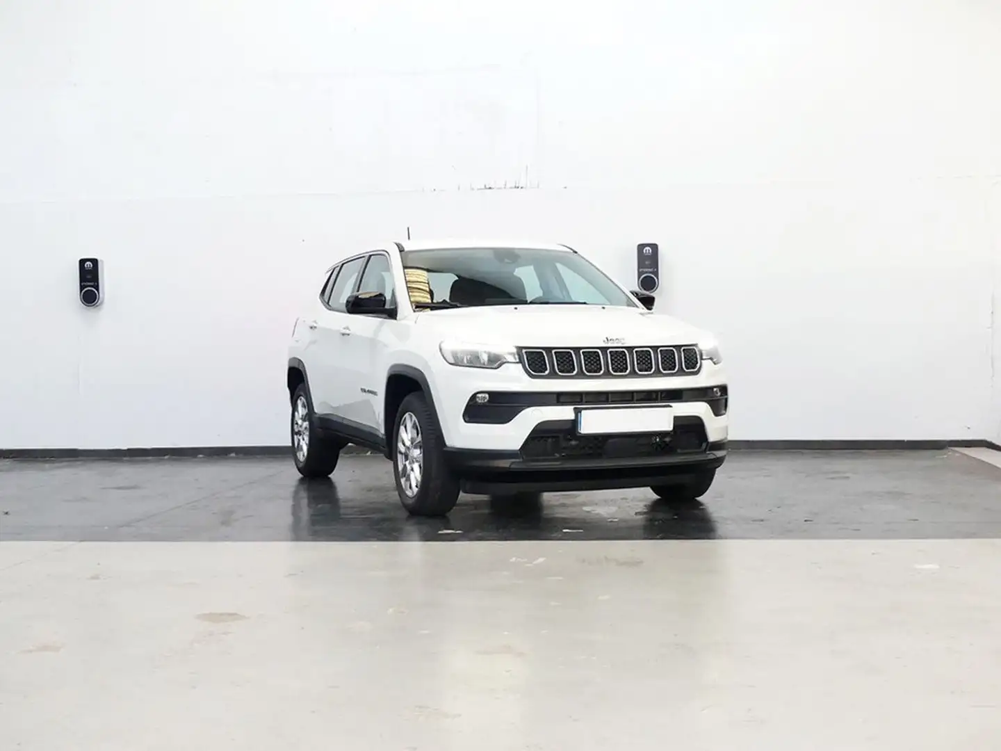 Jeep Compass LONGITUDE MHEV 130CV Blanc - 2