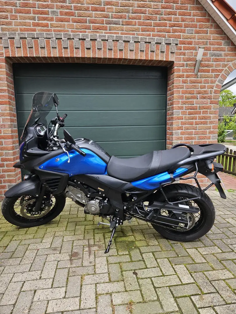 Suzuki V-Strom 650 XT Speichenräder Sondermodell Blauw - 1