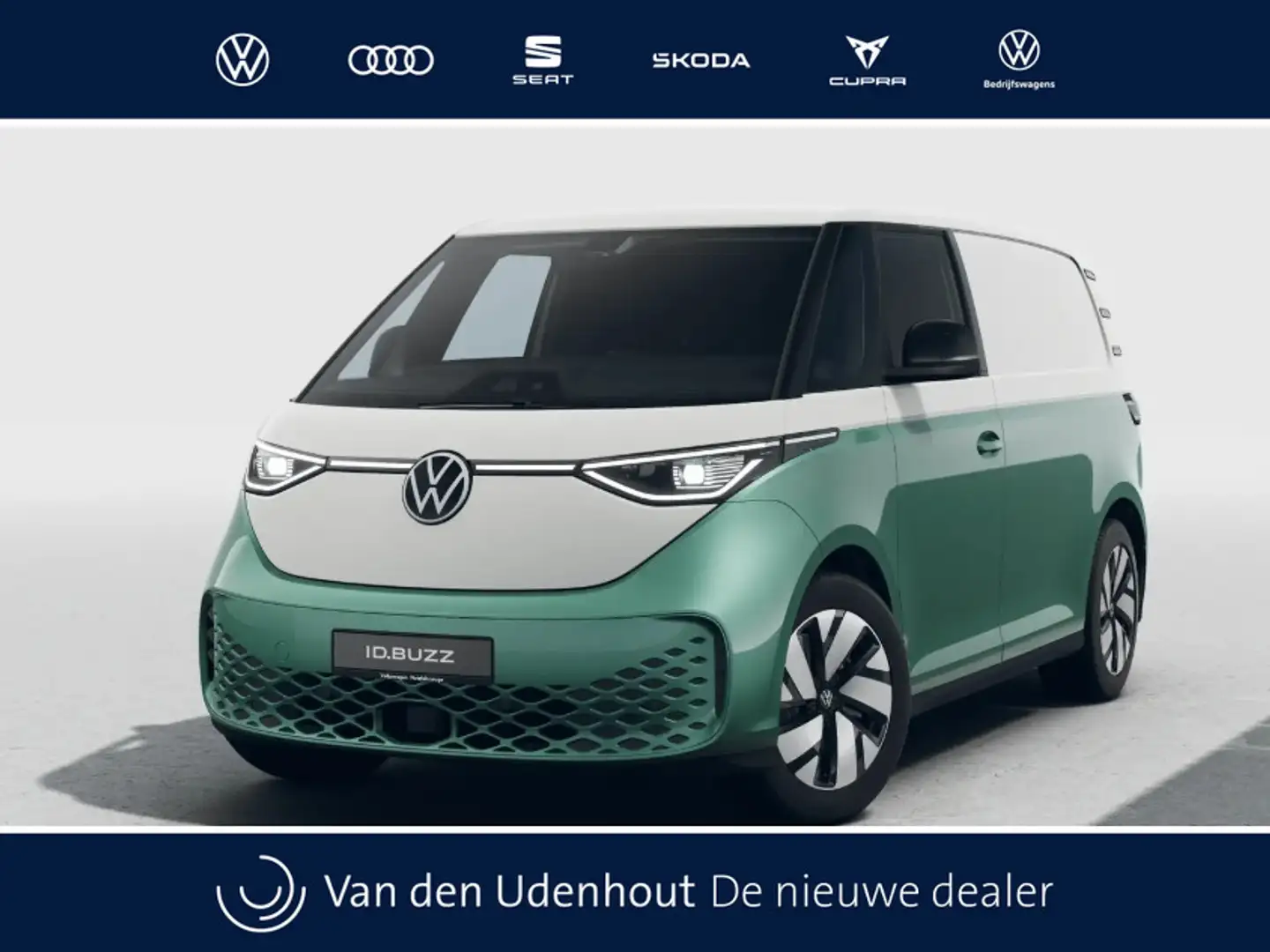 Volkswagen ID. Buzz Cargo L1H1 79kWh 286pk RWD Anniversary-Edition Groen - 1