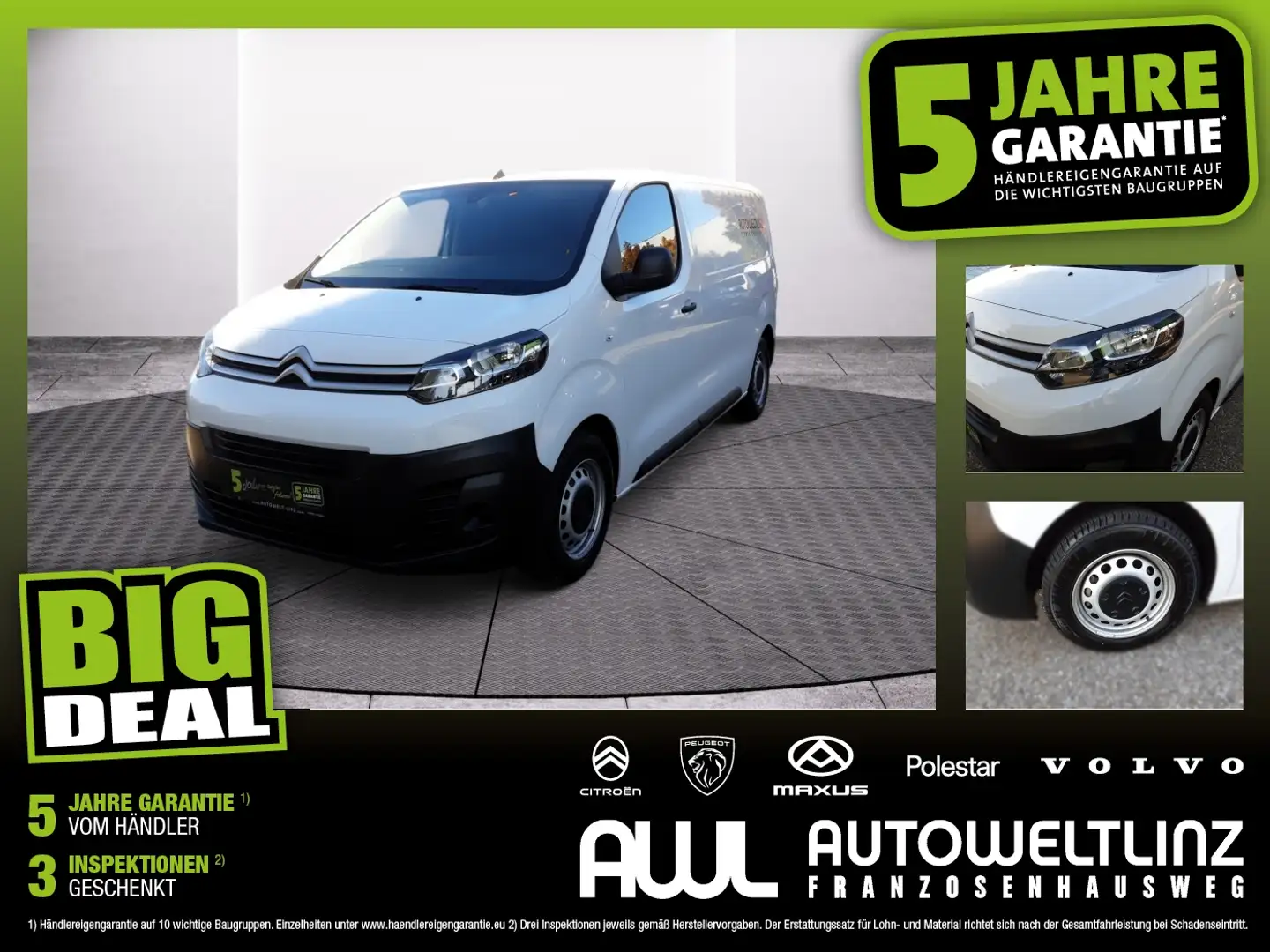 Citroen Jumpy KW M BHDI100 Weiß - 1