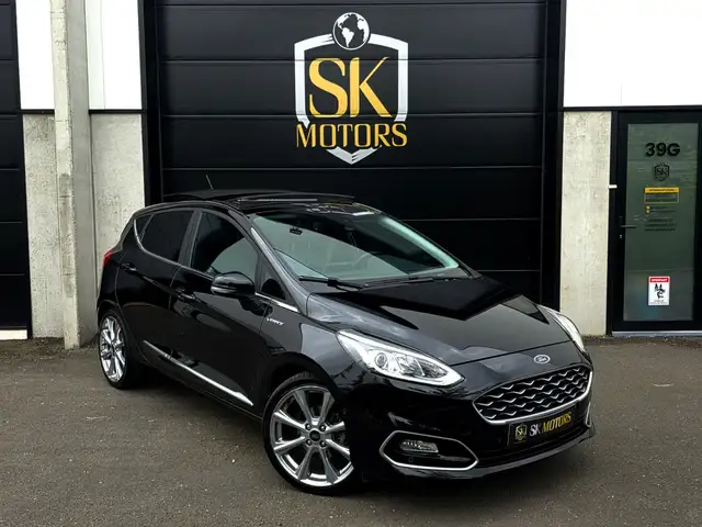 Ford Fiesta Vignale 1.0T Automaat Pano Dak Leder B&O Zetel + Stuurwielverwarming LaneA BLIS Camera Carplay Ford Onderhouden Garantie