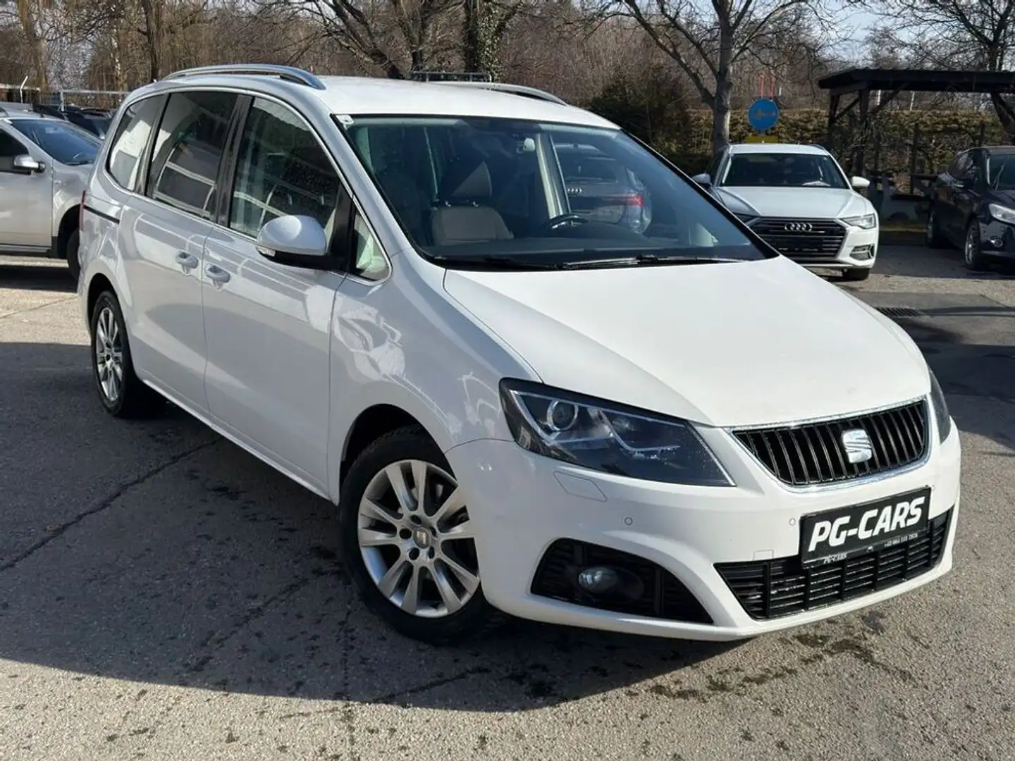 SEAT Alhambra 2.0 TDI Style Allrad Weiß - 2