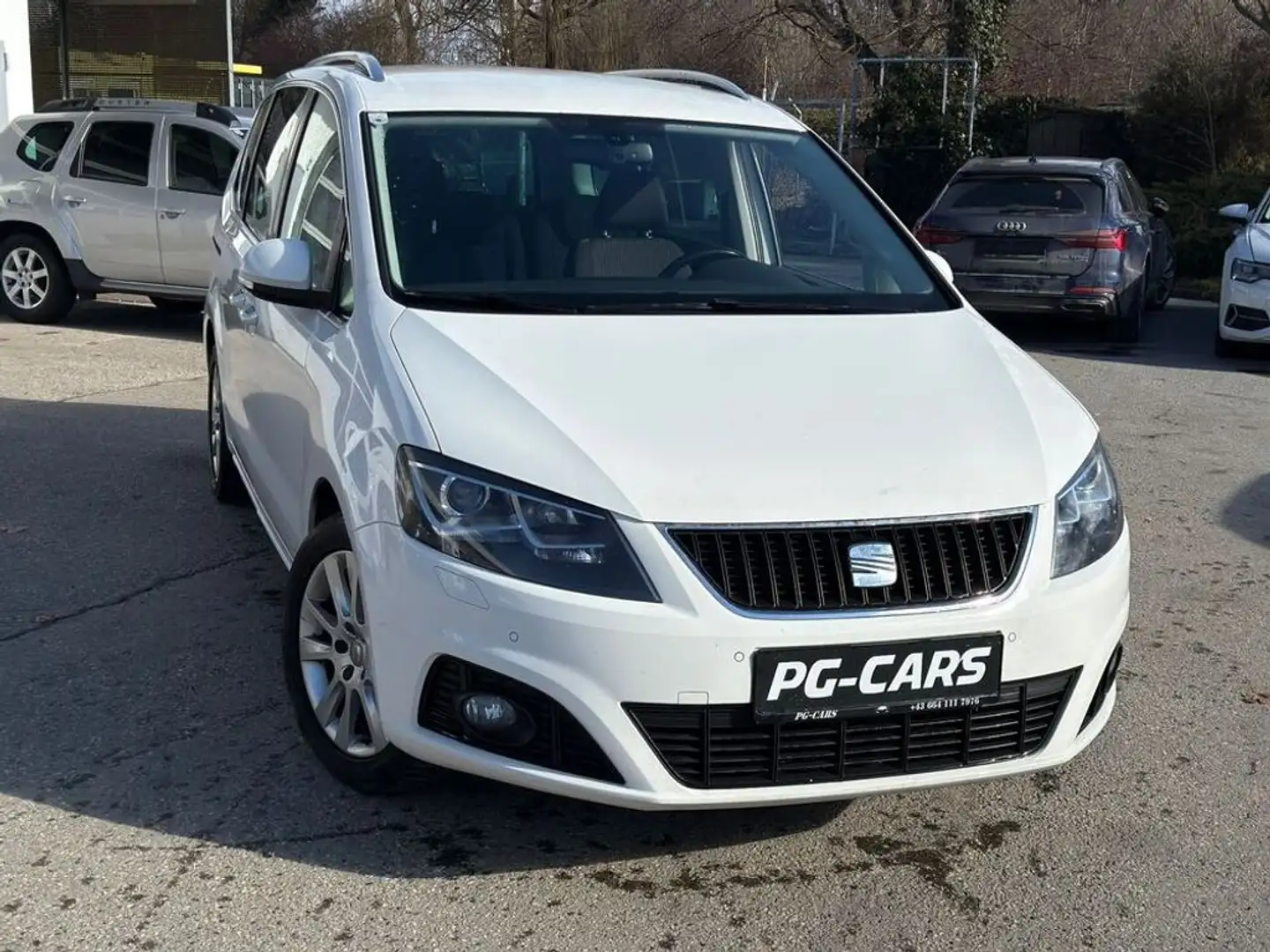 SEAT Alhambra 2.0 TDI Style Allrad Weiß - 1