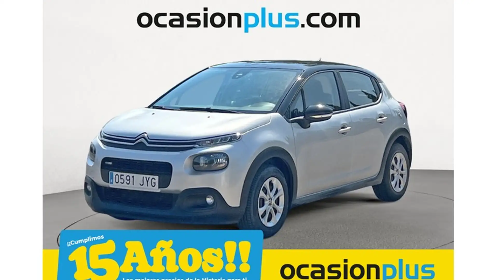 Citroen C3 1.2 PureTech S&S Feel 83 Gris - 1