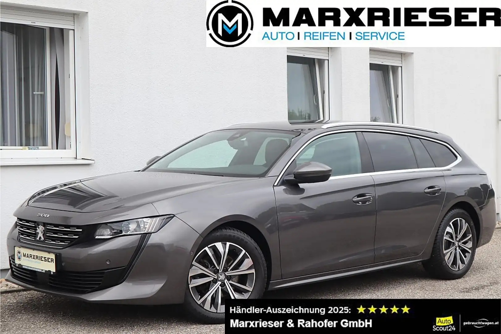 Peugeot 508 SW 1,5BHDi130 Allure Pack Aut. | ACC | Kamera | Grau - 1