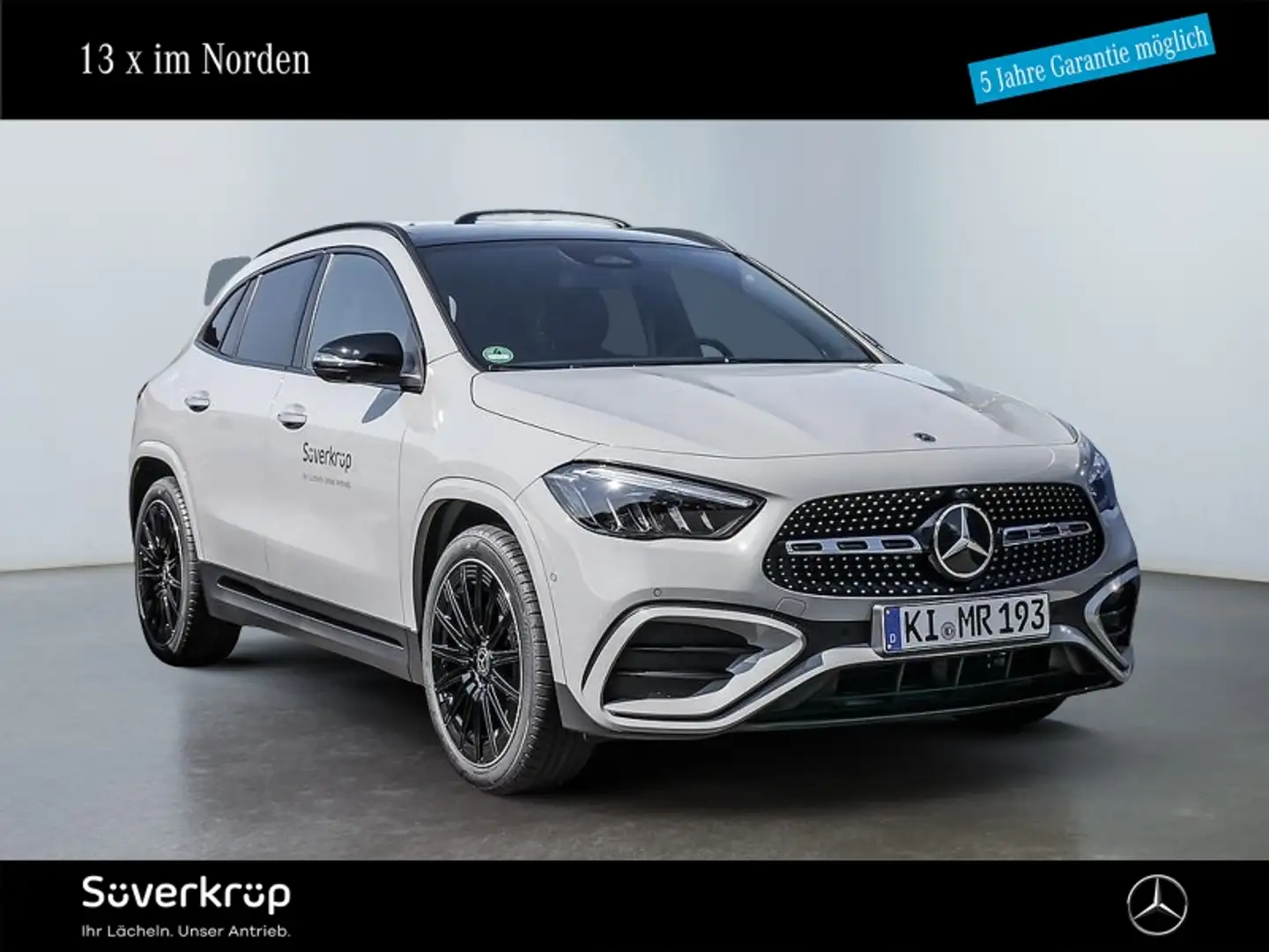 Mercedes-Benz GLA 200 AMG NIGHT MEMO 360 AHK DISTR KAMERA PANO Grau - 1