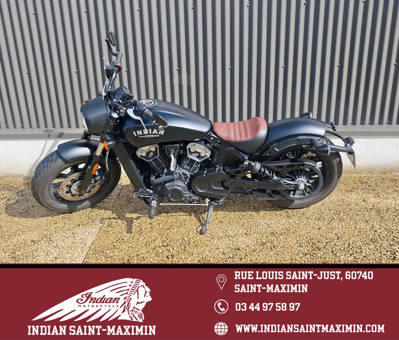 Indian Scout Schwarz - 2