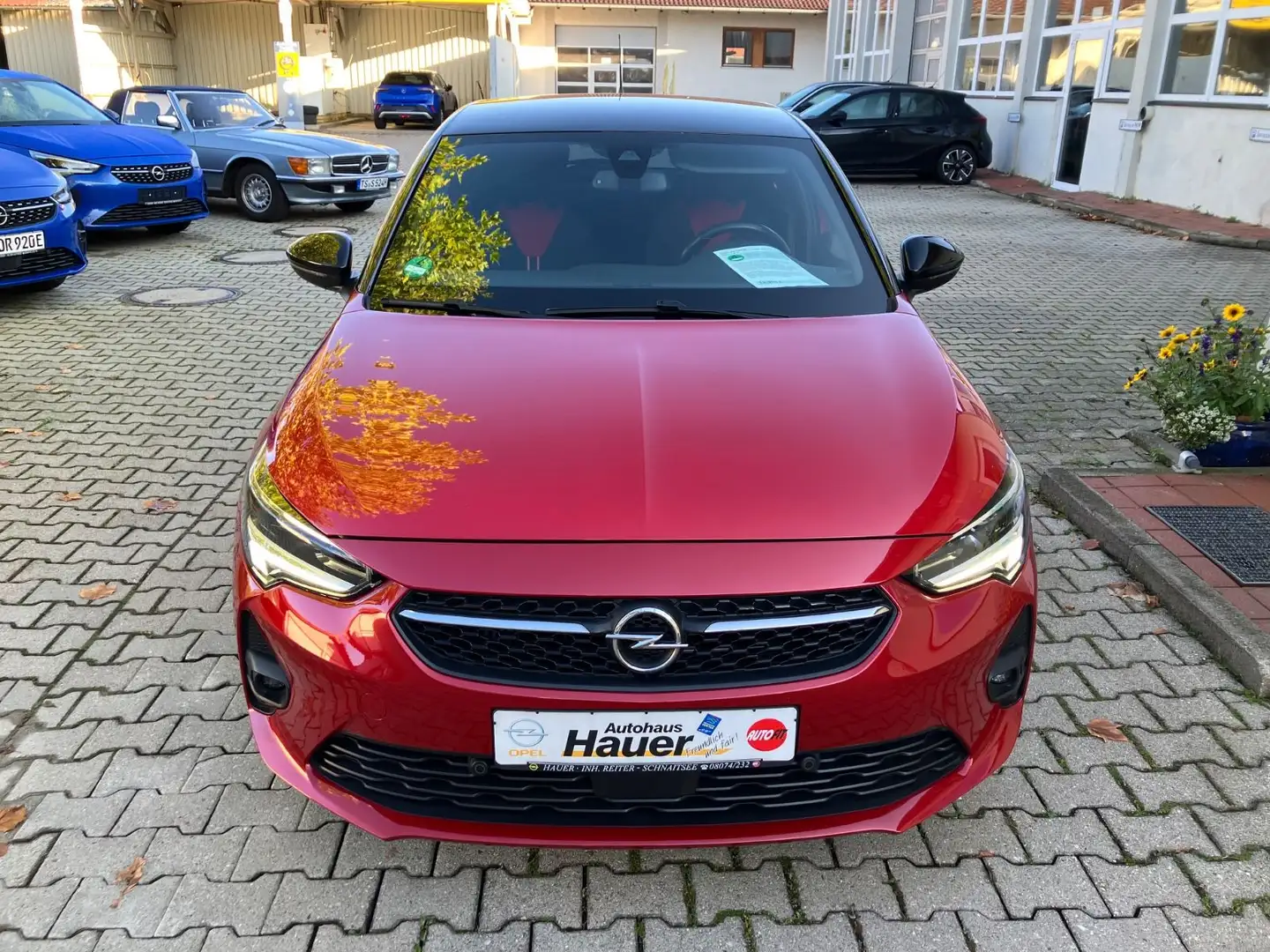 Opel Corsa 1.2 T GS Line LED SHZ ALU Kamera M+S Rot - 2