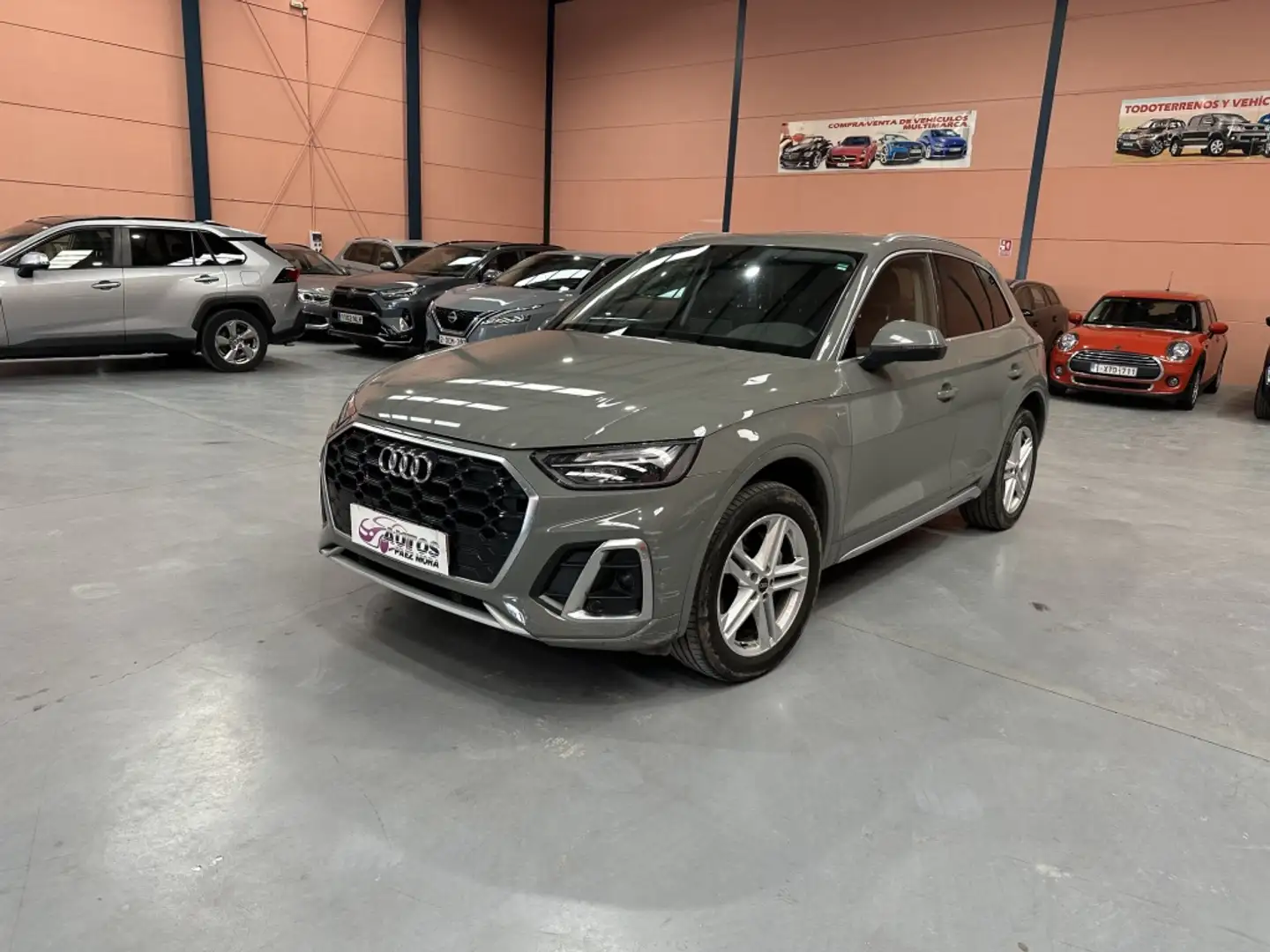 Audi Q5 40 TDI quattro-ultra S line S tronic 150kW Gris - 1