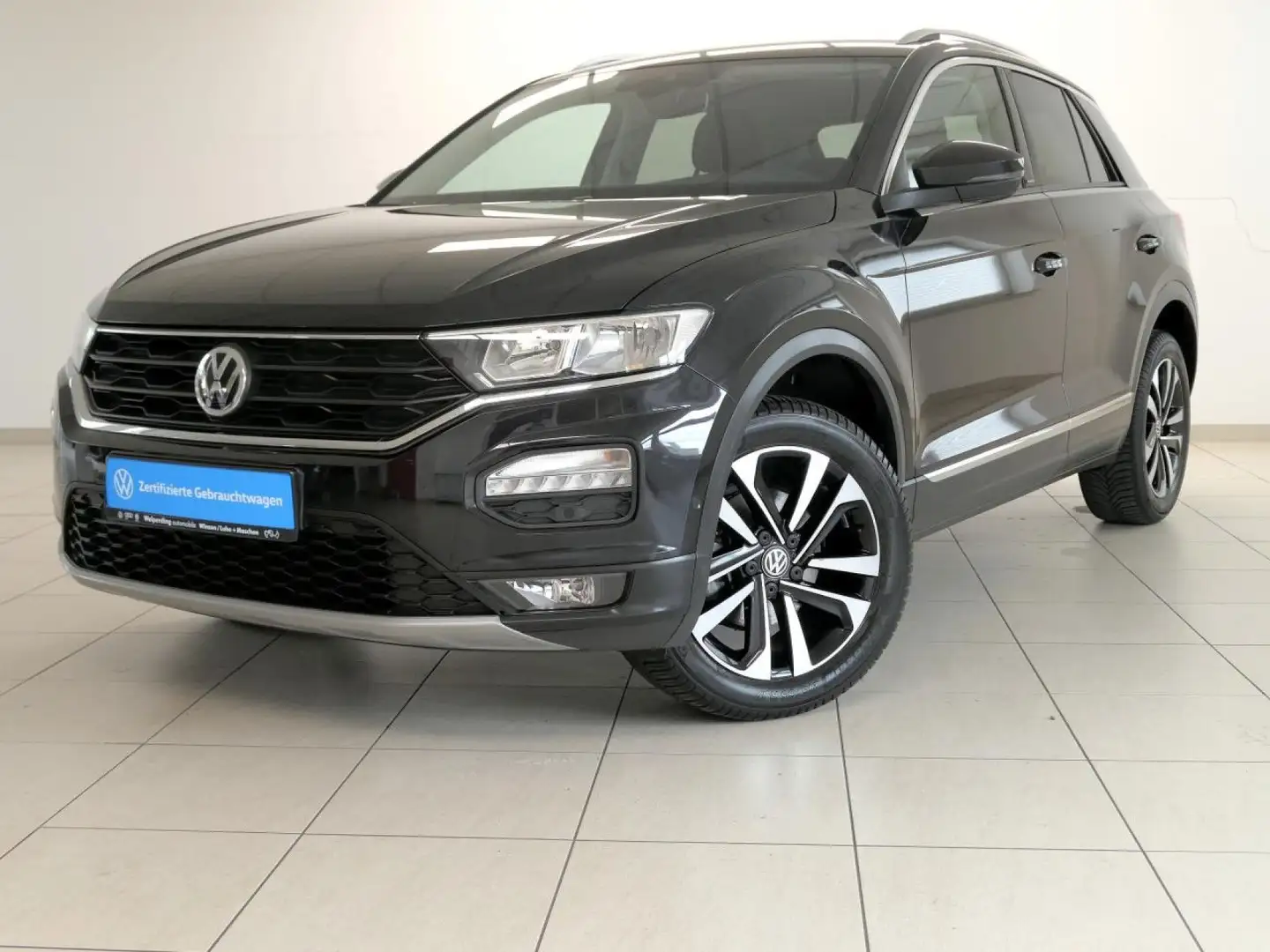 Volkswagen T-Roc 1.0 TSI IQ.Drive Bluetooth Navi Klima Schwarz - 2