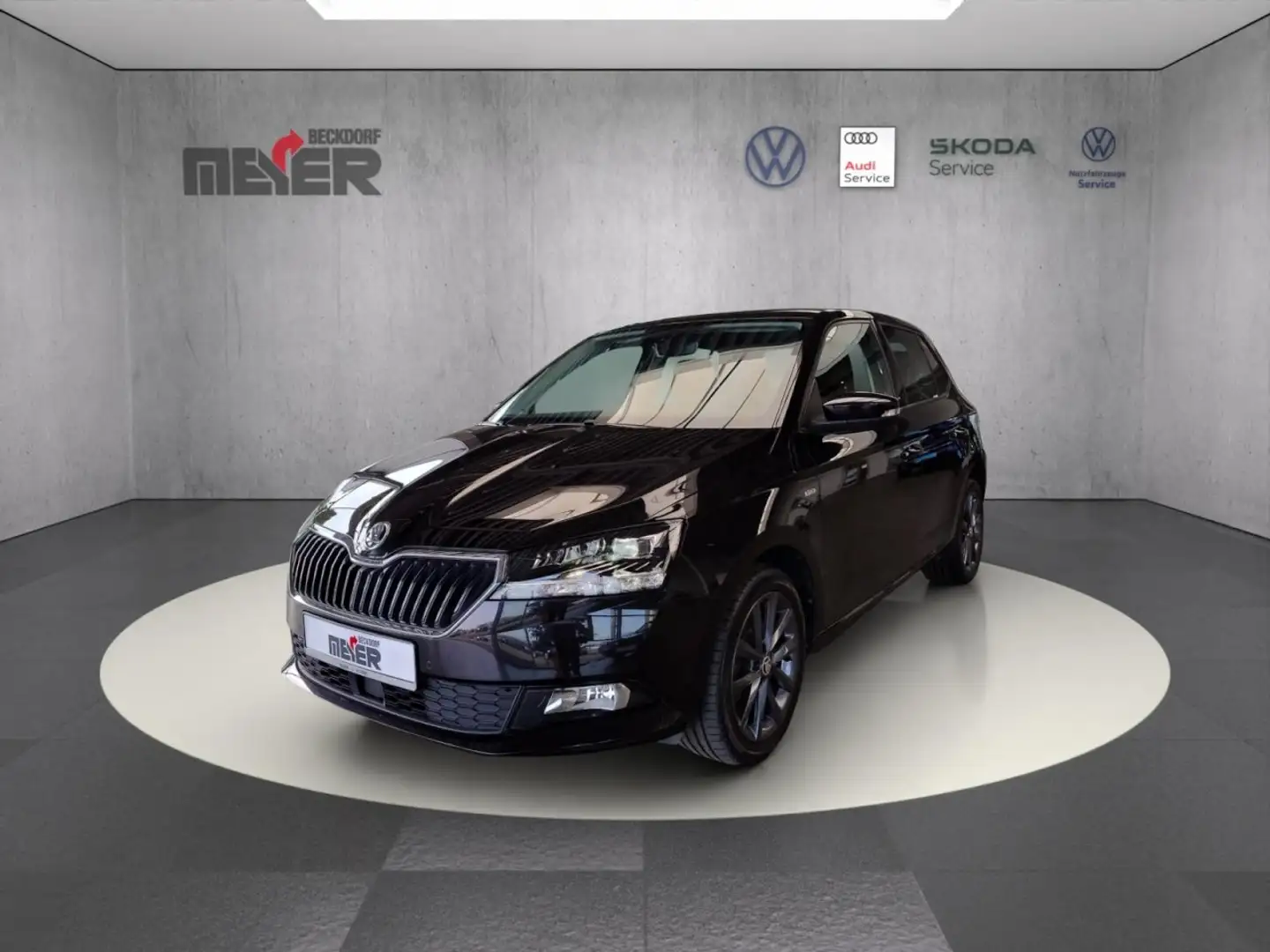 Skoda Fabia Soleil 1.0 TSI Klima Einparkhilfe Sitzheizung Schwarz - 1