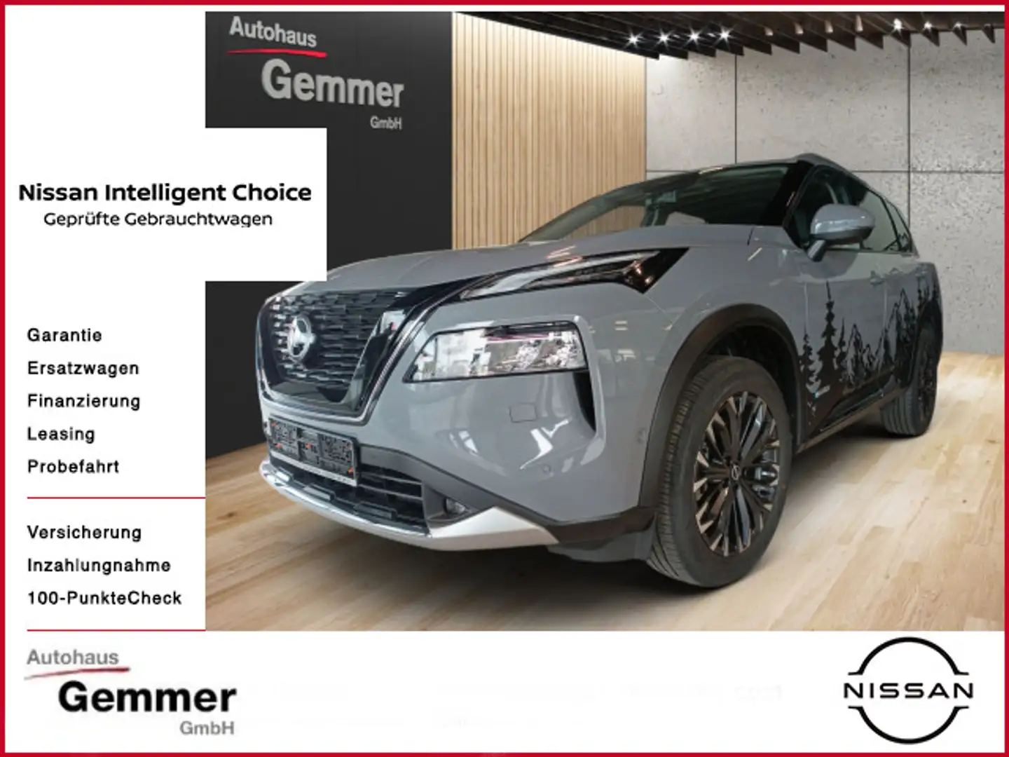 Nissan X-Trail X-TRAIL 1.5 VC-T e-4ORCE 213 PS 4x4 Tekna Grau - 1