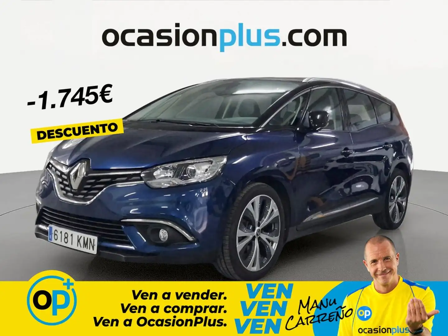 Renault Grand Scenic 1.3 TCe Zen 103kW Azul - 1
