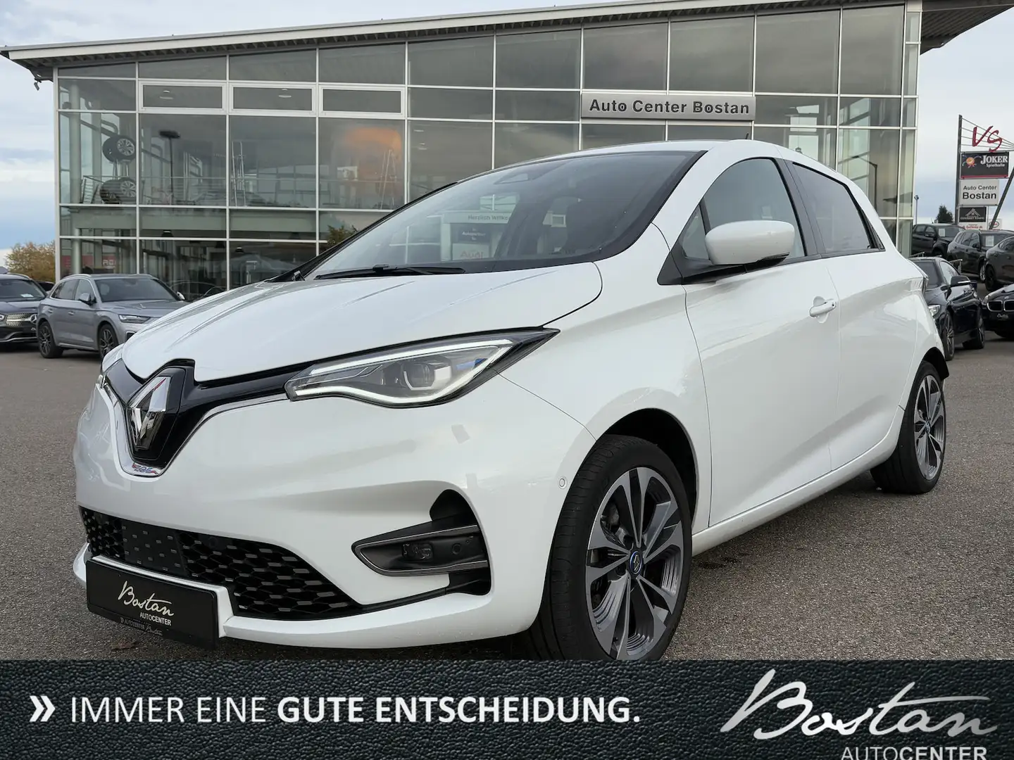 Renault ZOE INTENS/WINTER-PAKET/LEDER/KAMERA/LED/AHK Blanc - 1