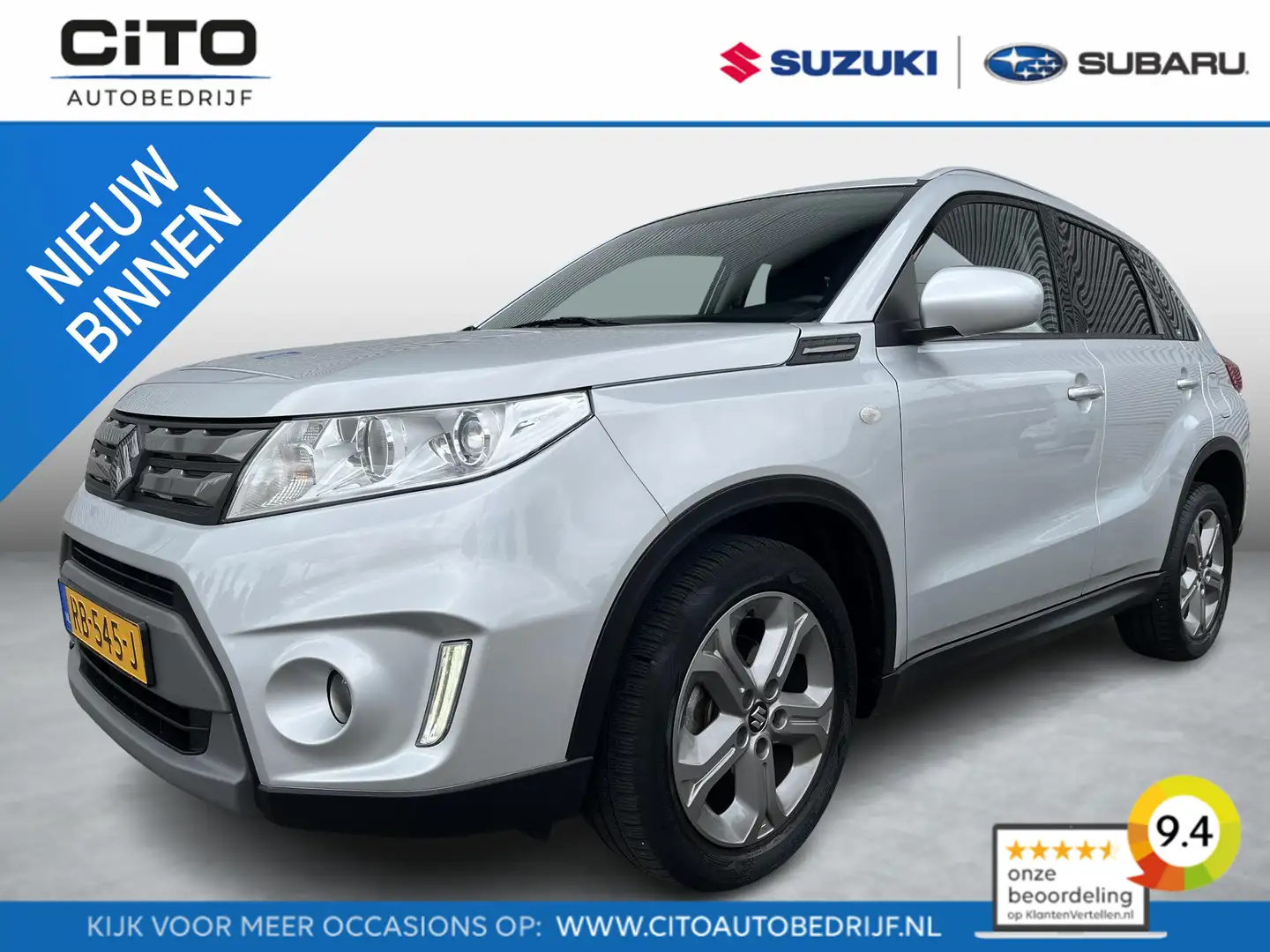 Suzuki Vitara 1.6 Exclusive Automaat | Apple & Android Auto | Na Grijs - 1