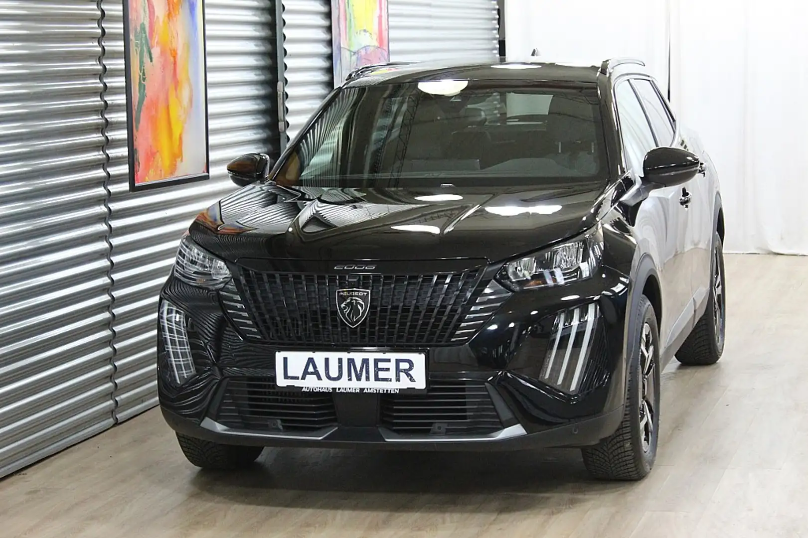 Peugeot 2008 PureTech 130 S&S Allure EAT8 +Navi/360°HD/Absta... Zwart - 2