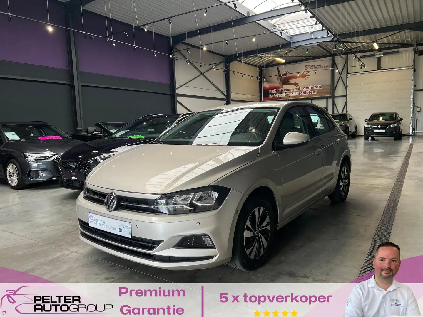 Volkswagen Polo 1.0TSi Comfortline 22.000km Euro6d! Grey - 1