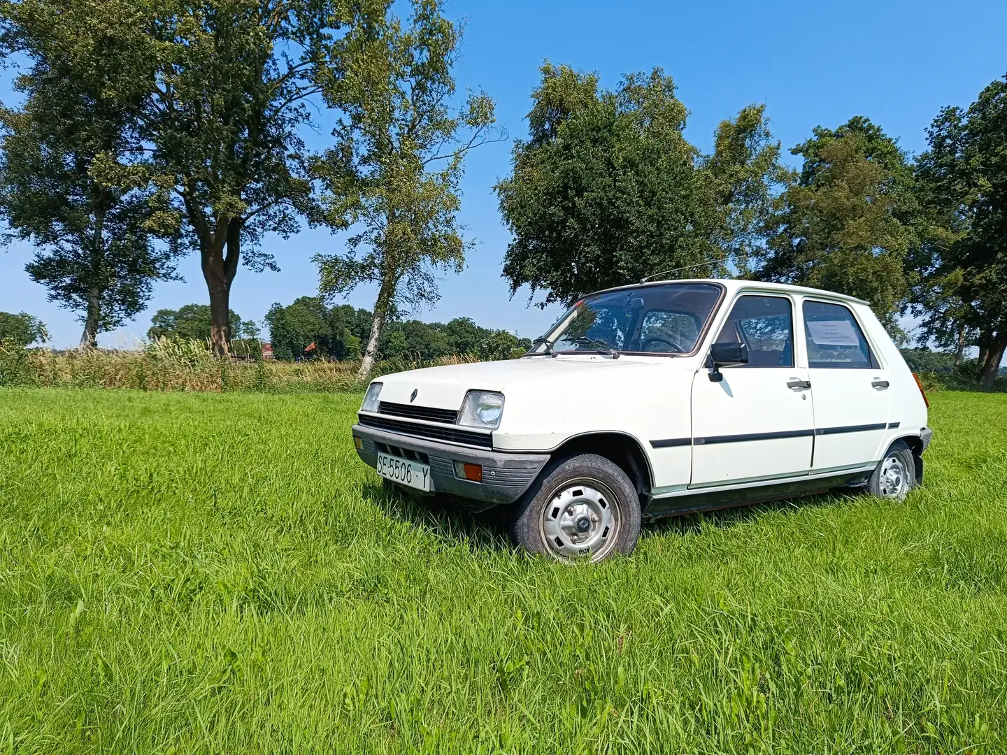 Renault R 5 TL Blanc - 1