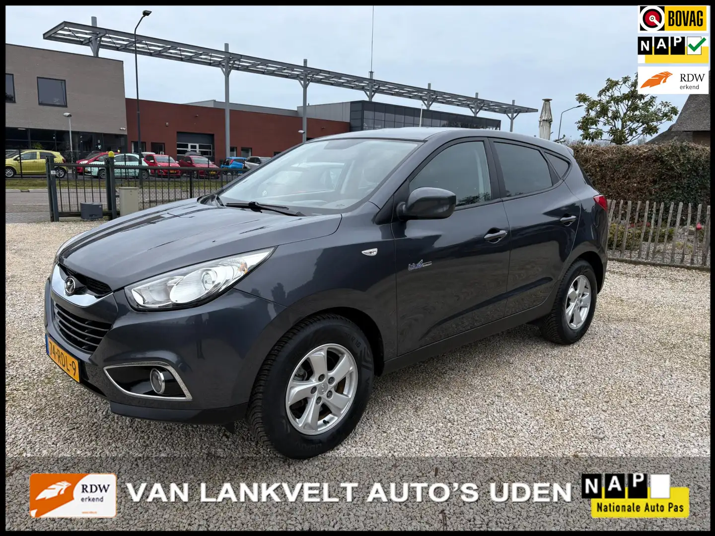 Hyundai iX35 1.6i GDI Dynamic ECC, Cruise, NAP Grau - 1