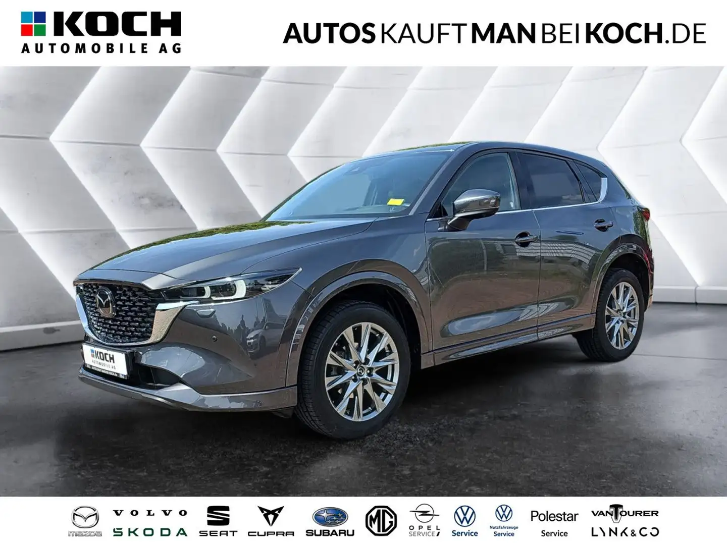 Mazda CX-5 SKY-G 194PS AWD 6AG SPORTSLINEPLUS BOSE HUD Gris - 1
