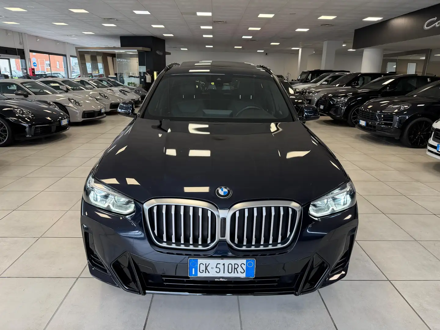 BMW X3 xdrive20d mhev 48V Msport auto Nero - 2