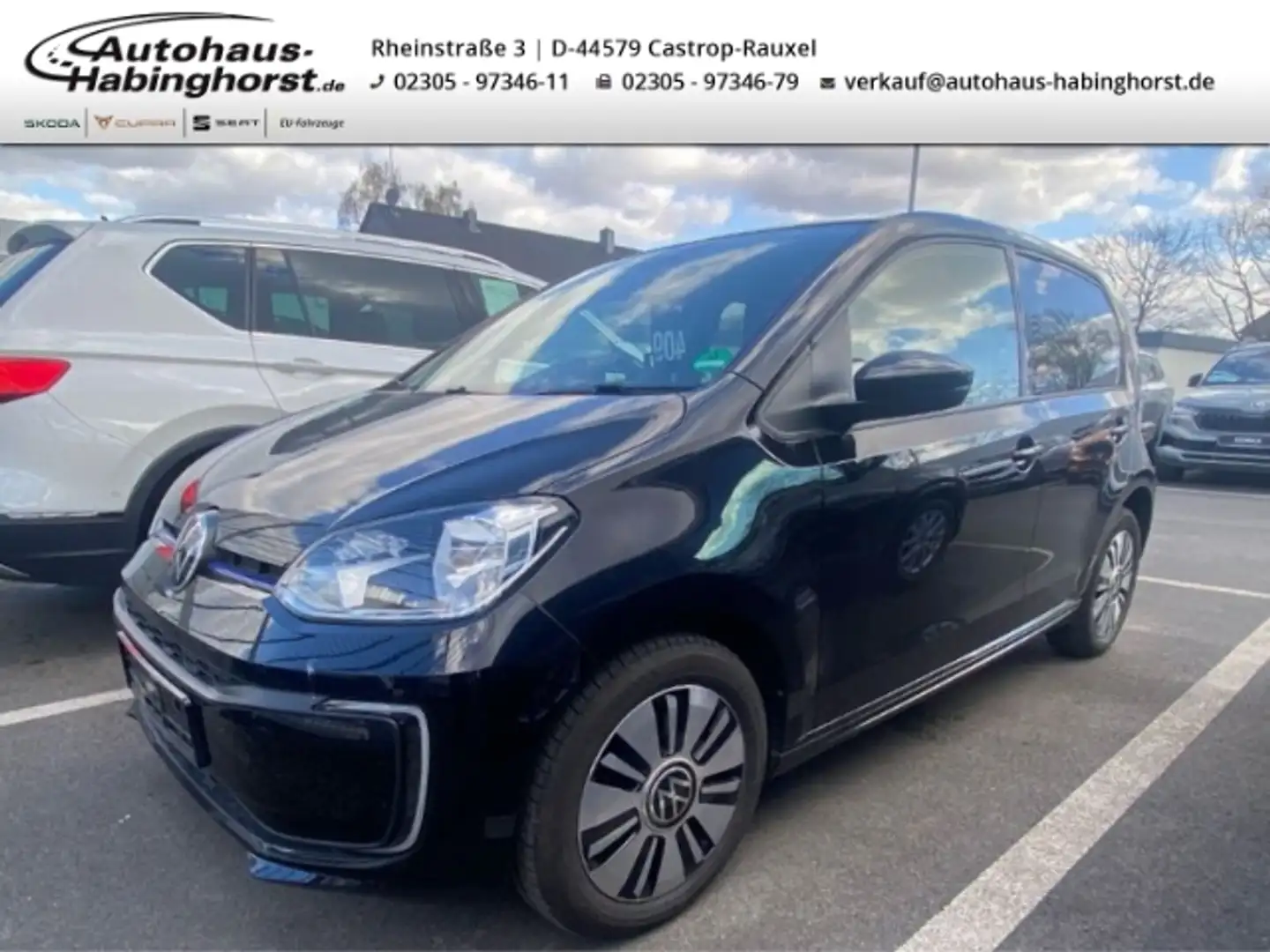 Volkswagen e-up! United - 32,3kWh Shz Kamera Tempomat Climatr. Schwarz - 1