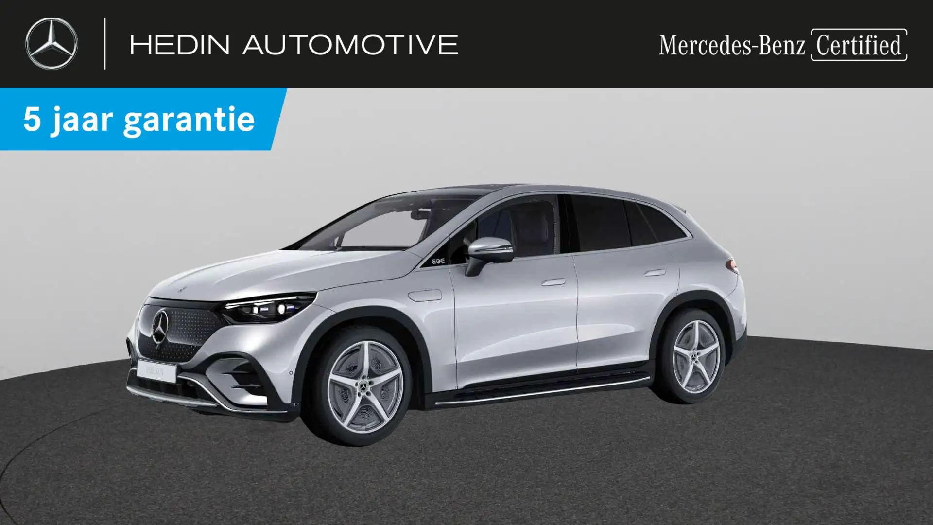 Mercedes-Benz EQE 350 4MATIC SUV AMG Line |Panoramisch Dak | Luchtvering Zilver - 1