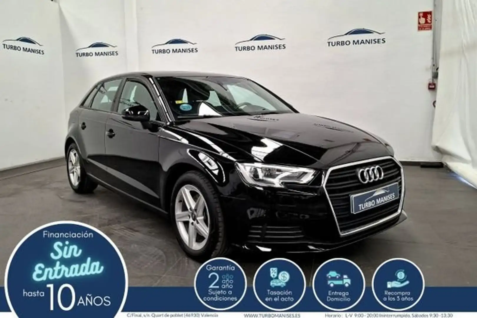 Audi A3 Sportback 30 TDI 85kW Negro - 1