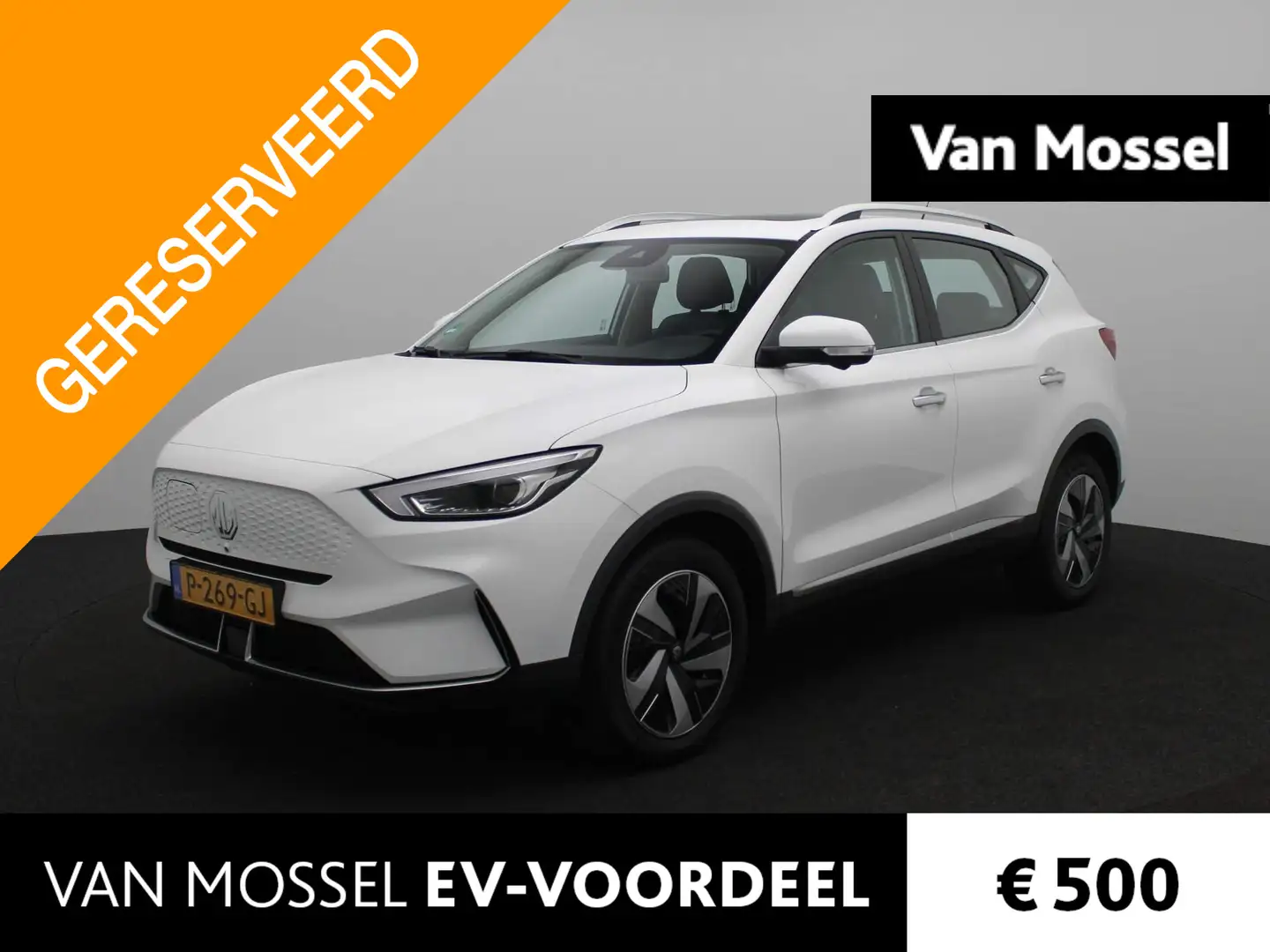 MG ZS EV Standard Range Luxury 50 kWh | Leder | Panorama Gris - 1