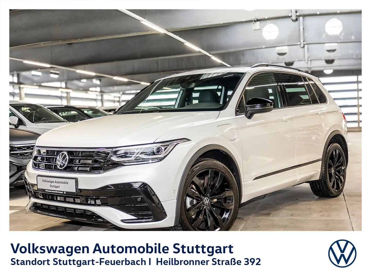 Volkswagen Tiguan R-Line 1.4 TSI Hybrid DSG Navi Kamera AHK Weiß - 2