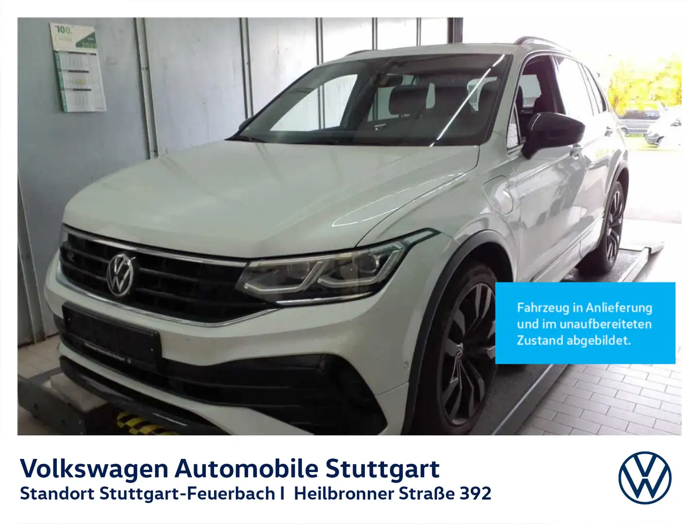 Volkswagen Tiguan R-Line 1.4 TSI Hybrid DSG Navi Kamera AHK Weiß - 2