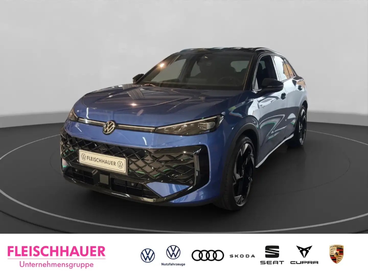 Volkswagen T-Roc R-Line 1.5 l eTSI 110 kW (150) Bleu - 1