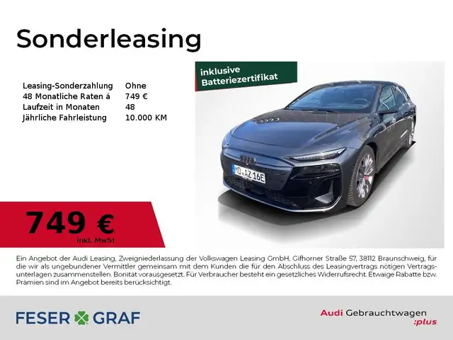 Audi S6 Avant e-tron 370 kW Tech Pro/Matrix/OleD/HuD/ACC/K